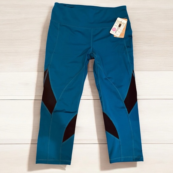 SHAPE Teal Blue Workout Leggings - Size L, New with Tags - Picture 2 of 5